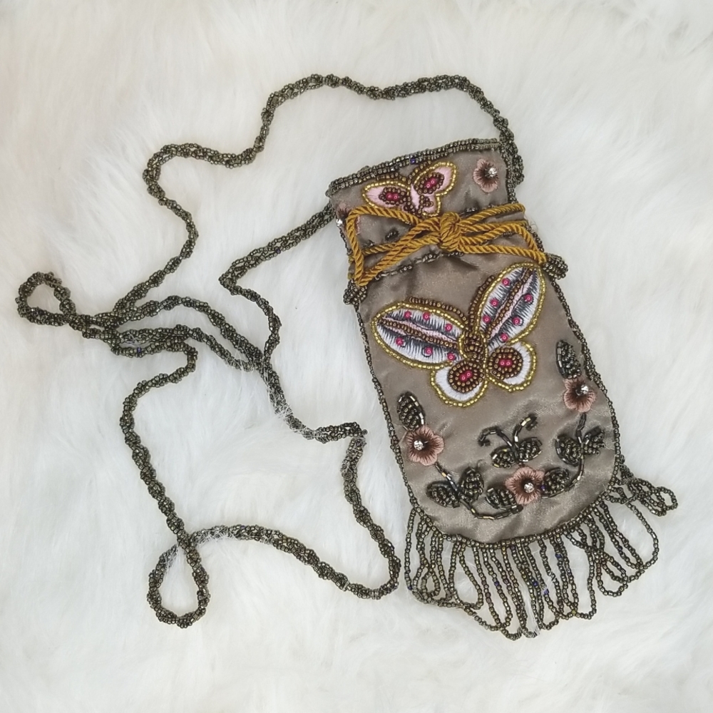 IN'S MINI BEADED EVENING BAG